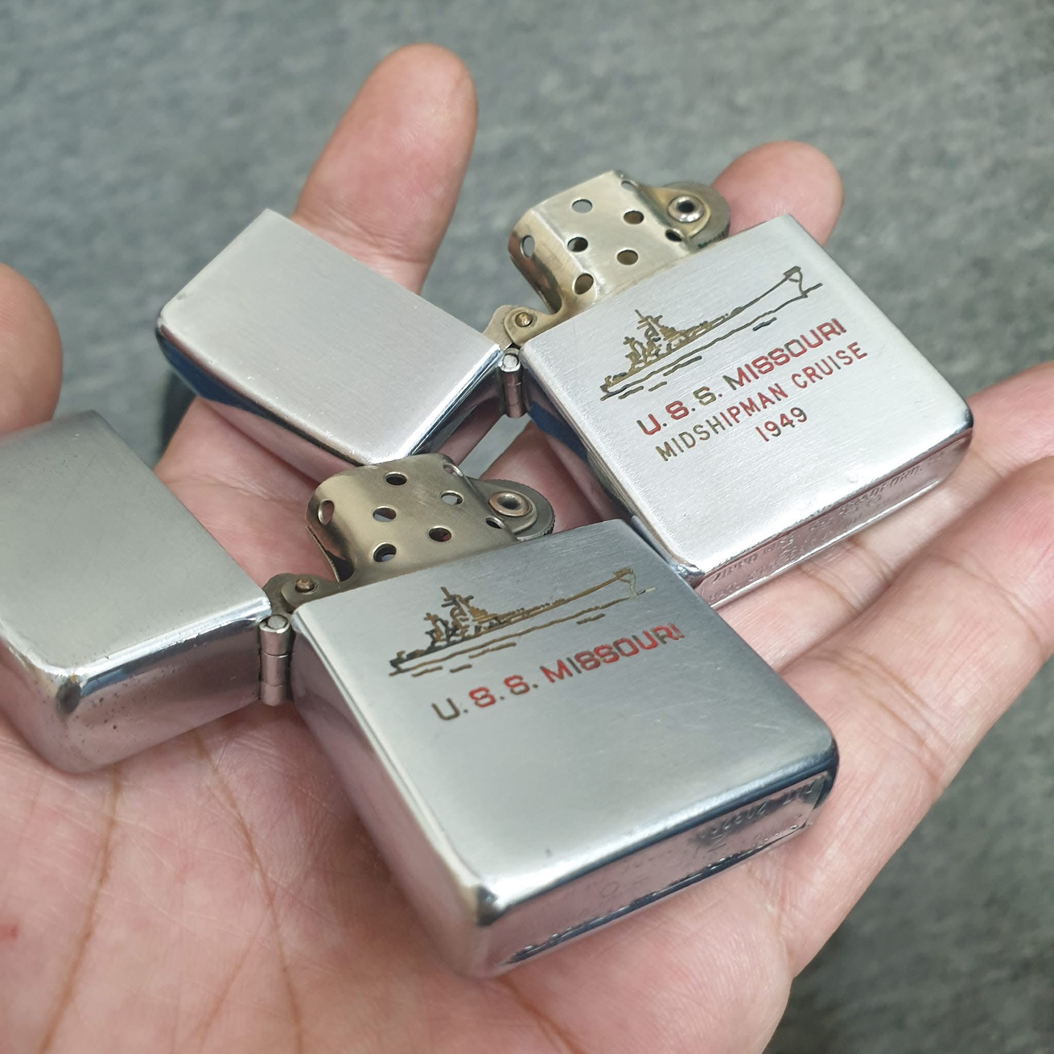 Zippo USS Missouri (BB-63)